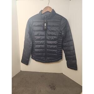 Ambiance Super Light Weight Packable Navy Blue Jacket Women’s Size Small